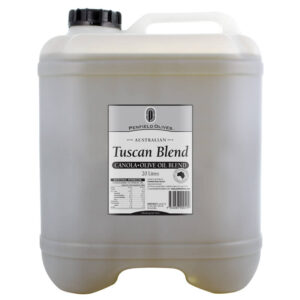 Penfield Olives food service page image of their 20Ltr Tuscan Blend oil.
