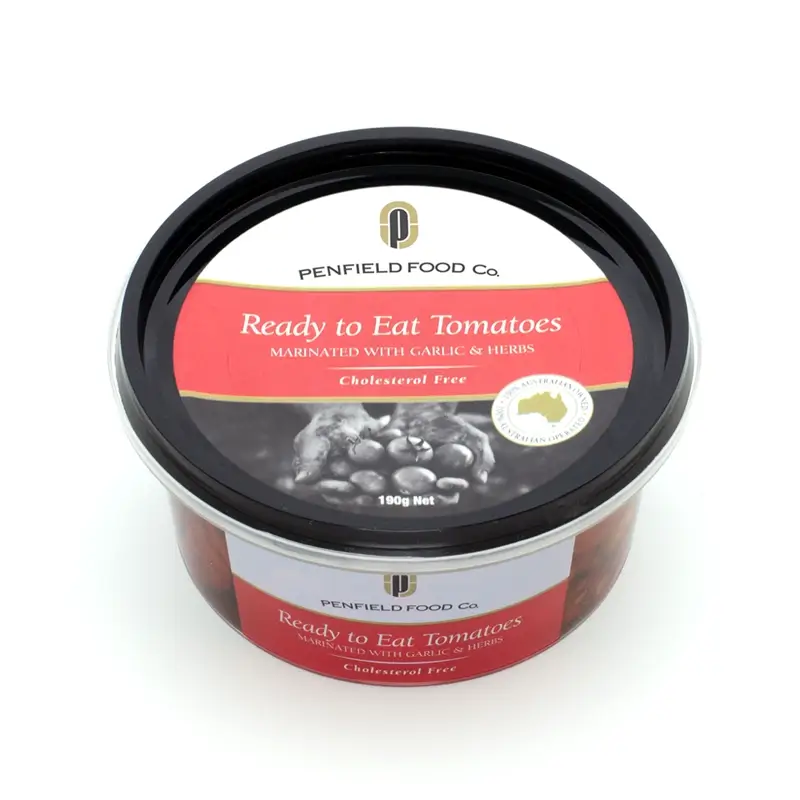 Penfield Food Co. - Retail Olives & Gourmet Food Ready to Eat Tomatoes 190g Tub